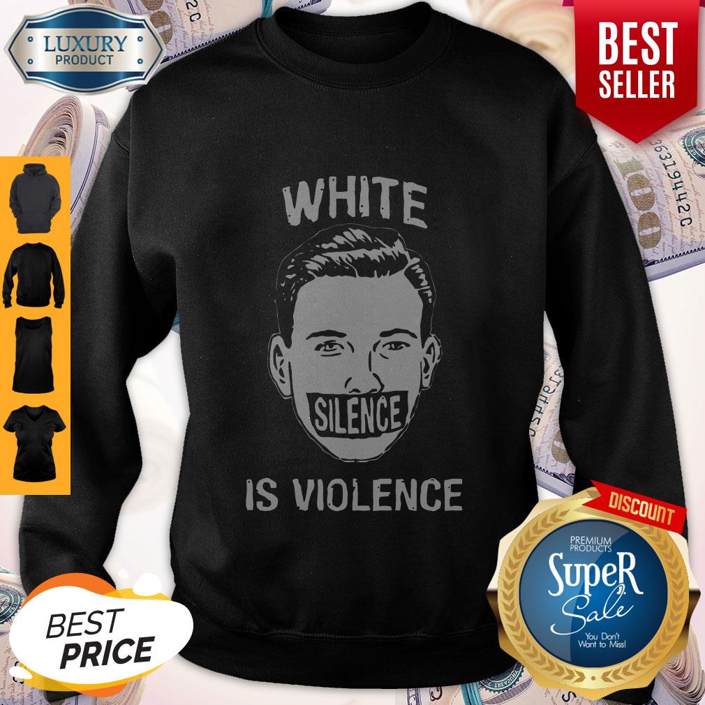 White Silence Is Violence Classic Shirt - Image 2