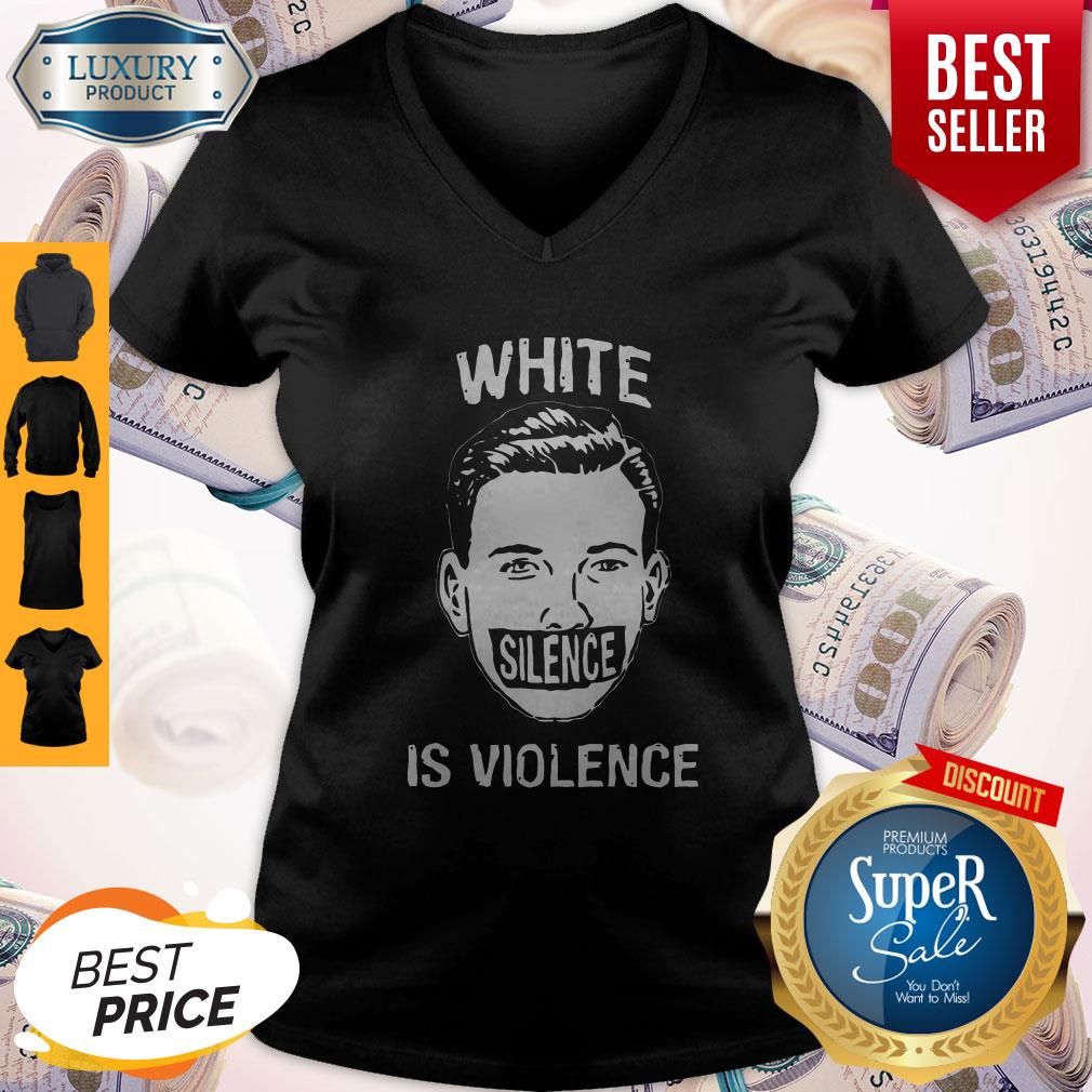 White Silence Is Violence Classic Shirt - Image 3