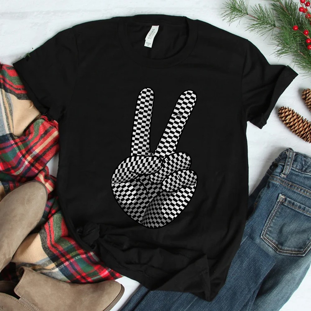 Cool Checkered Checker Pattern Checkerboard Shirt