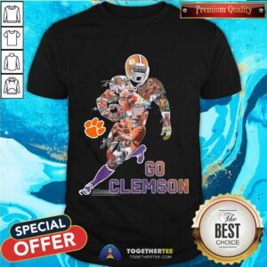 Nice Go Clemson Tigers Football College Signatures Shirt