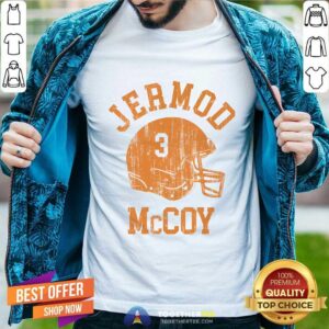 Good Jermod McCoy College Helmet T-Shirt