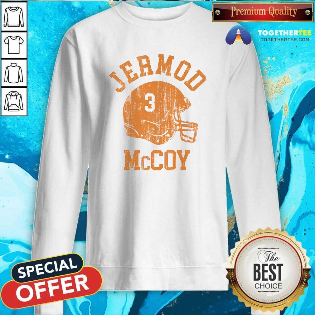 Good Jermod McCoy College Helmet T-Shirt - Image 4