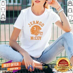 Alternative view of Good Jermod McCoy College Helmet T-Shirt