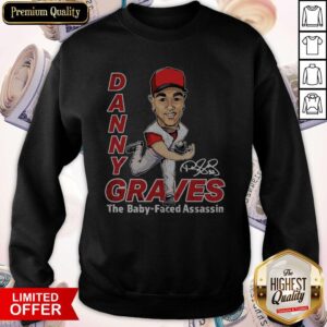 Alternative view of Top Danny Graves The Baby Faced Assassin Shirt