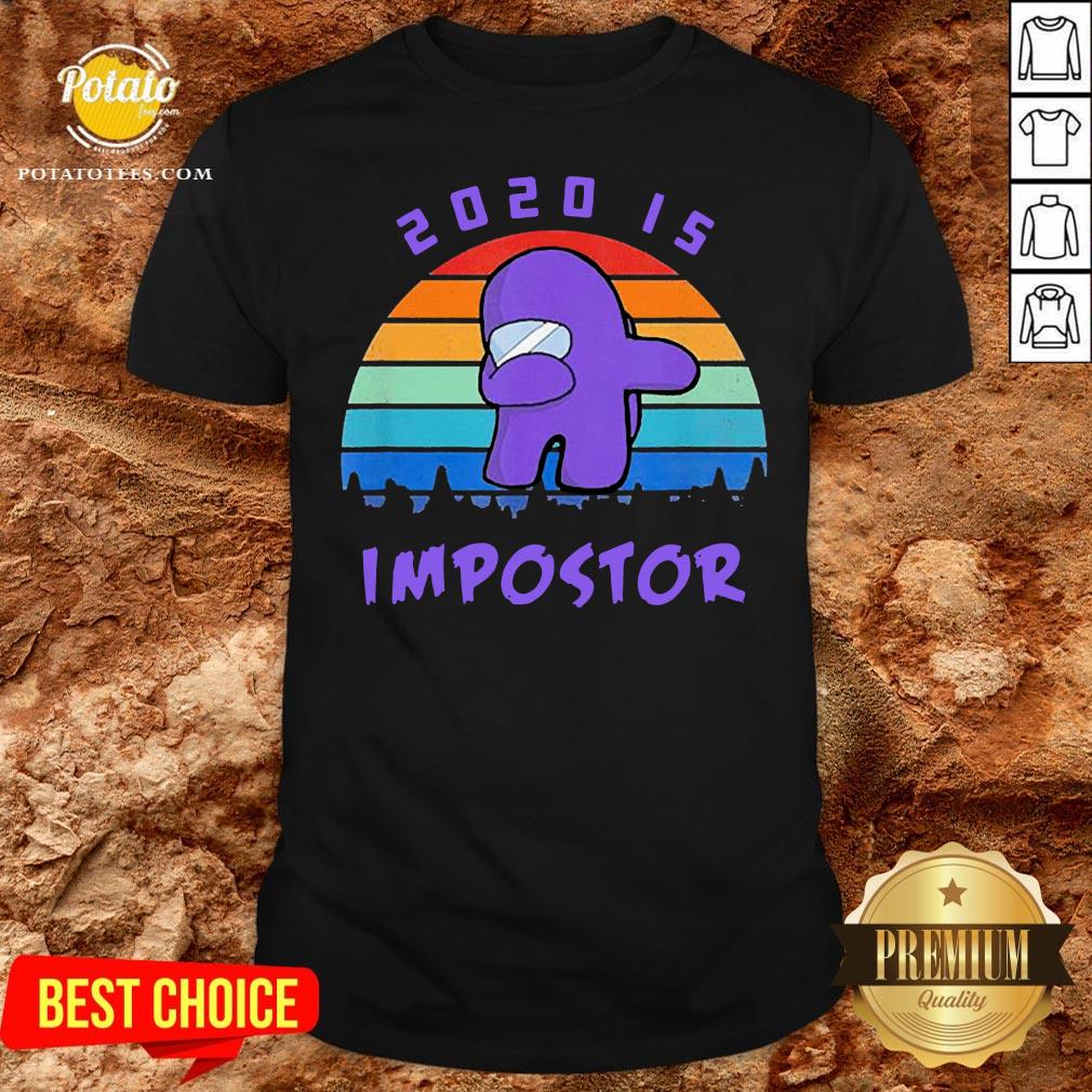 Hot Dabbing 2020 Impostor Imposter Among Game Us Sus For Shirt