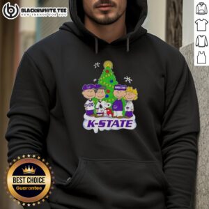 Alternative view of Awesome Peanuts Characters X Kansas State Wildcats Chrismas T-Shirt