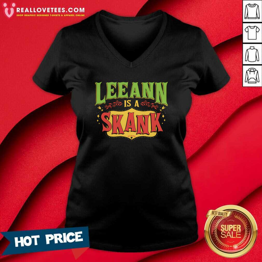 Leeann Is A Skank Classic T-shirt - Image 2