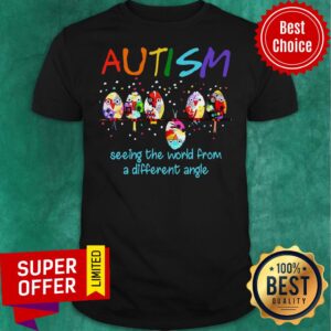 Awesome Bird Autism Seeing The World From A Different Angle Shirt