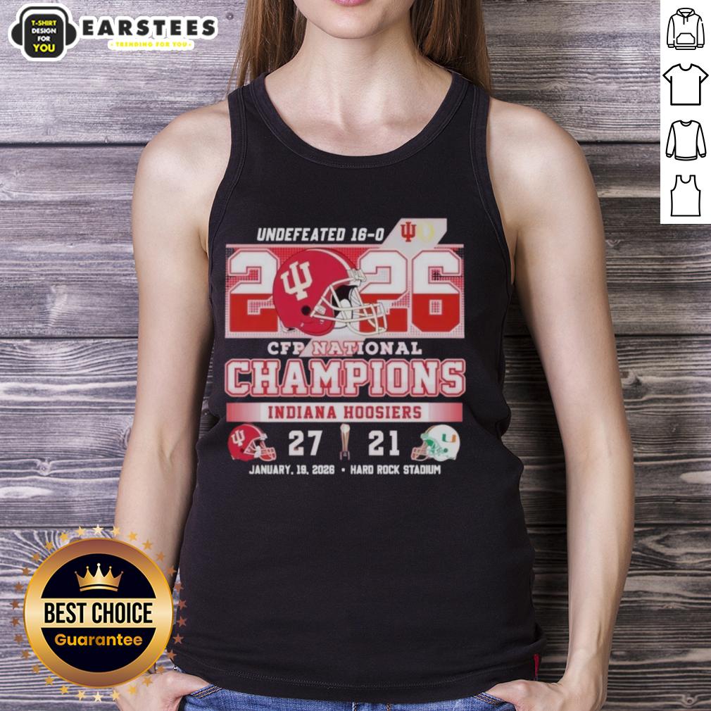 Top Indiana Beat Miami 27-21 CFP National Champions T-Shirt - Image 4