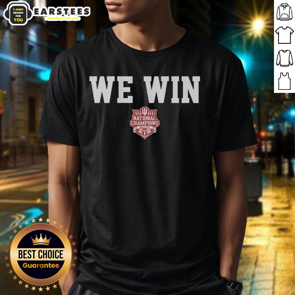 Top Indiana Hoosiers We Win National Champions 2025-2026 T-Shirt