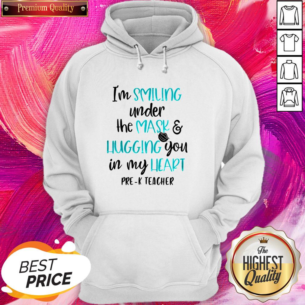 I’m Smiling Under The Mask And Liugging You In My Heart Second Grade Teacher Shirt - Image 3