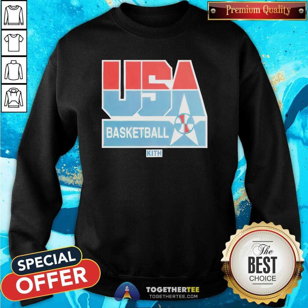 Official USA Basketball Kith Legend Vintage Nelson T-Shirt - Image 4