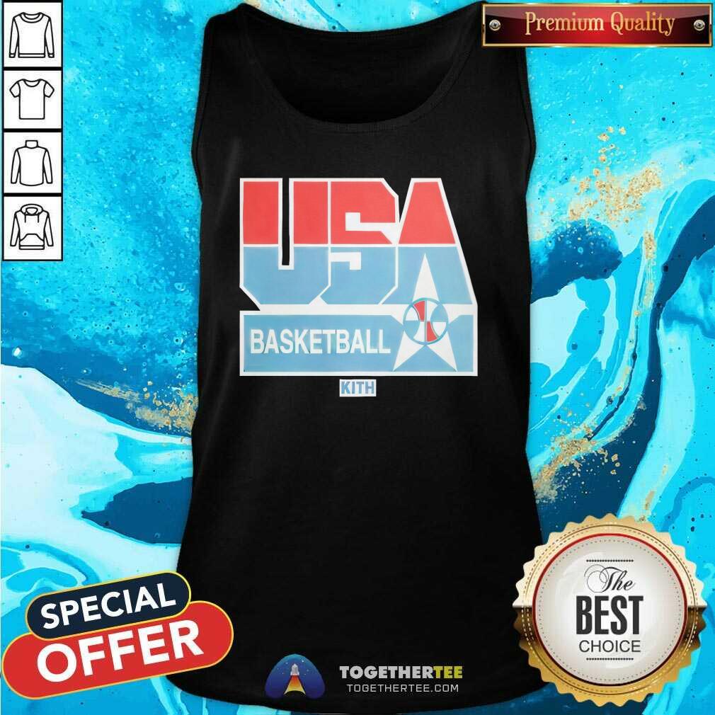 Official USA Basketball Kith Legend Vintage Nelson T-Shirt - Image 3