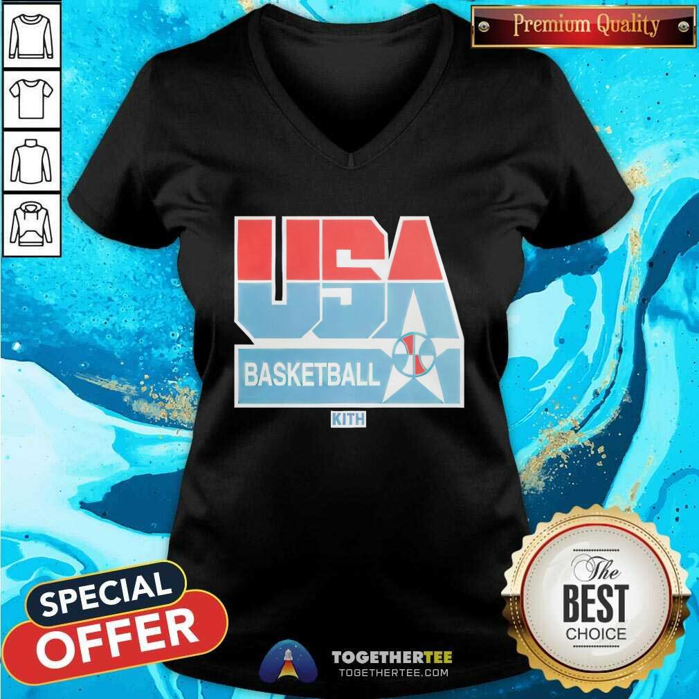 Official USA Basketball Kith Legend Vintage Nelson T-Shirt - Image 2