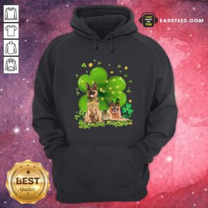 Alternative view of Official German Shepherd Shamrock St Patricks Day Shirt
