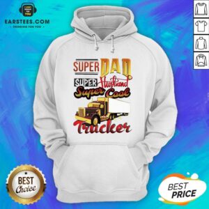 Alternative view of Official Super Dad Super Husband Super Cool Trucker Shirt