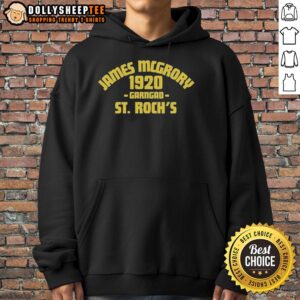 Alternative view of Official James Mcgrory 1920 Garngad St. Roch's T-Shirt