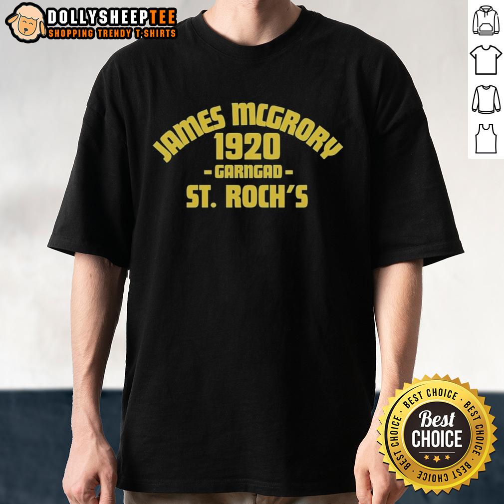 Official James Mcgrory 1920 Garngad St. Roch's T-Shirt