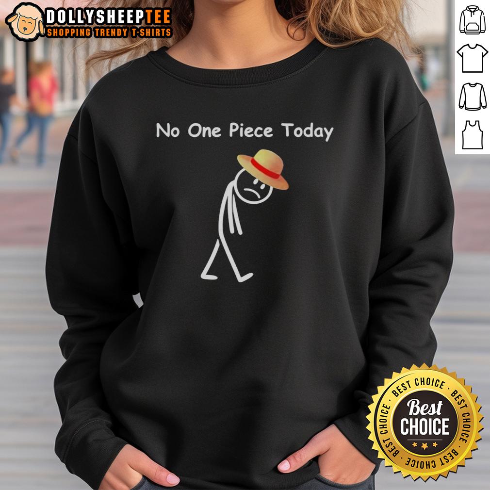 Official Onepiece No One Piece Today T-Shirt - Image 5