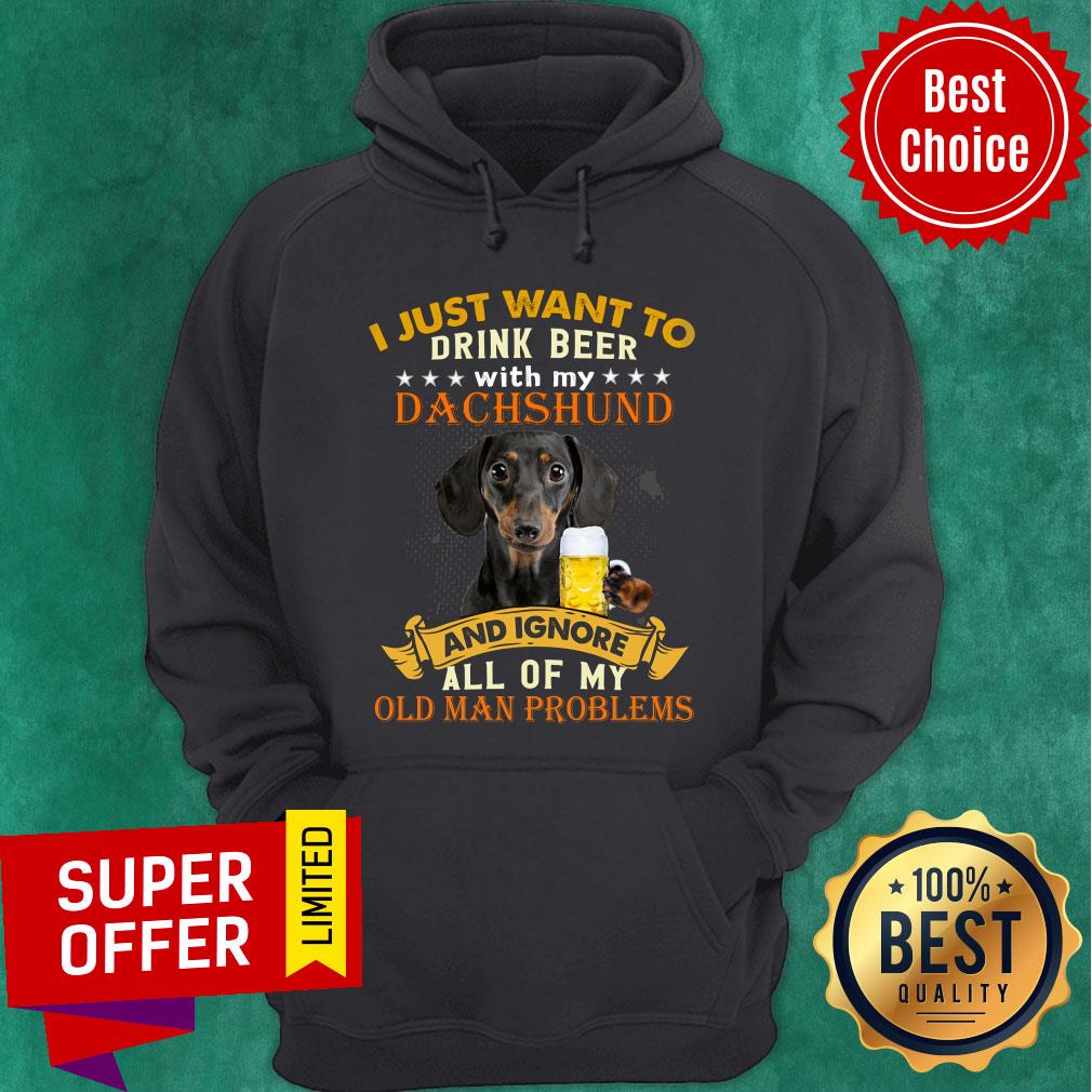 Drink Beer With My Dachshund And Ignore Dog Lover Shirt - Image 5