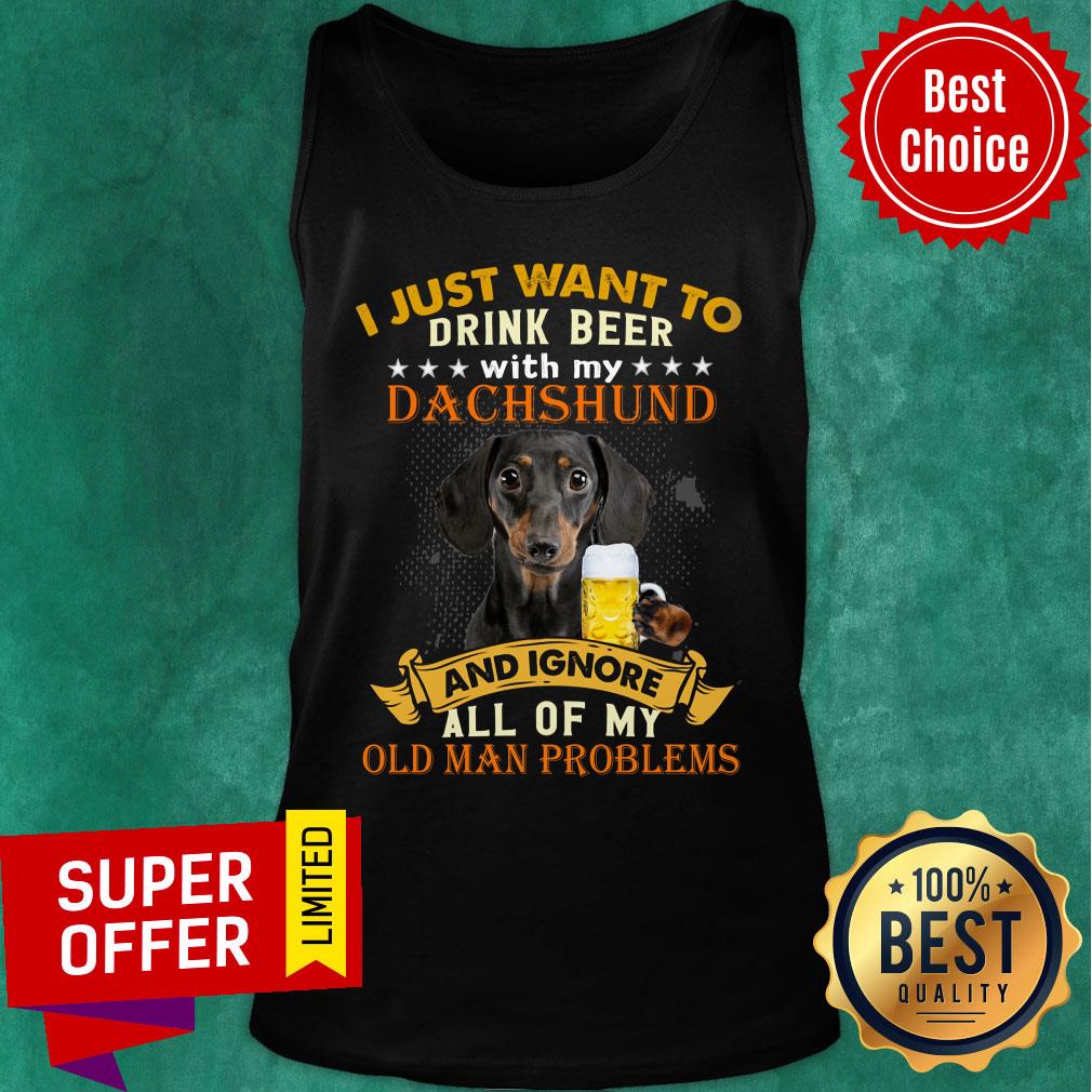 Drink Beer With My Dachshund And Ignore Dog Lover Shirt - Image 3