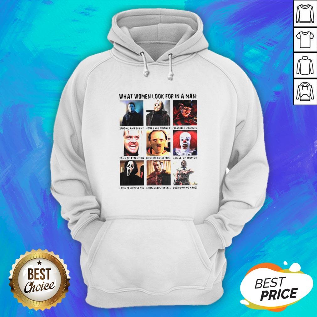 What Women Want In A Man Strong Silent Type Shirt - Image 3