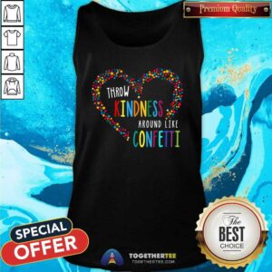 Alternative view of Top Throw Kindness Around Like Confetti T-Shirt