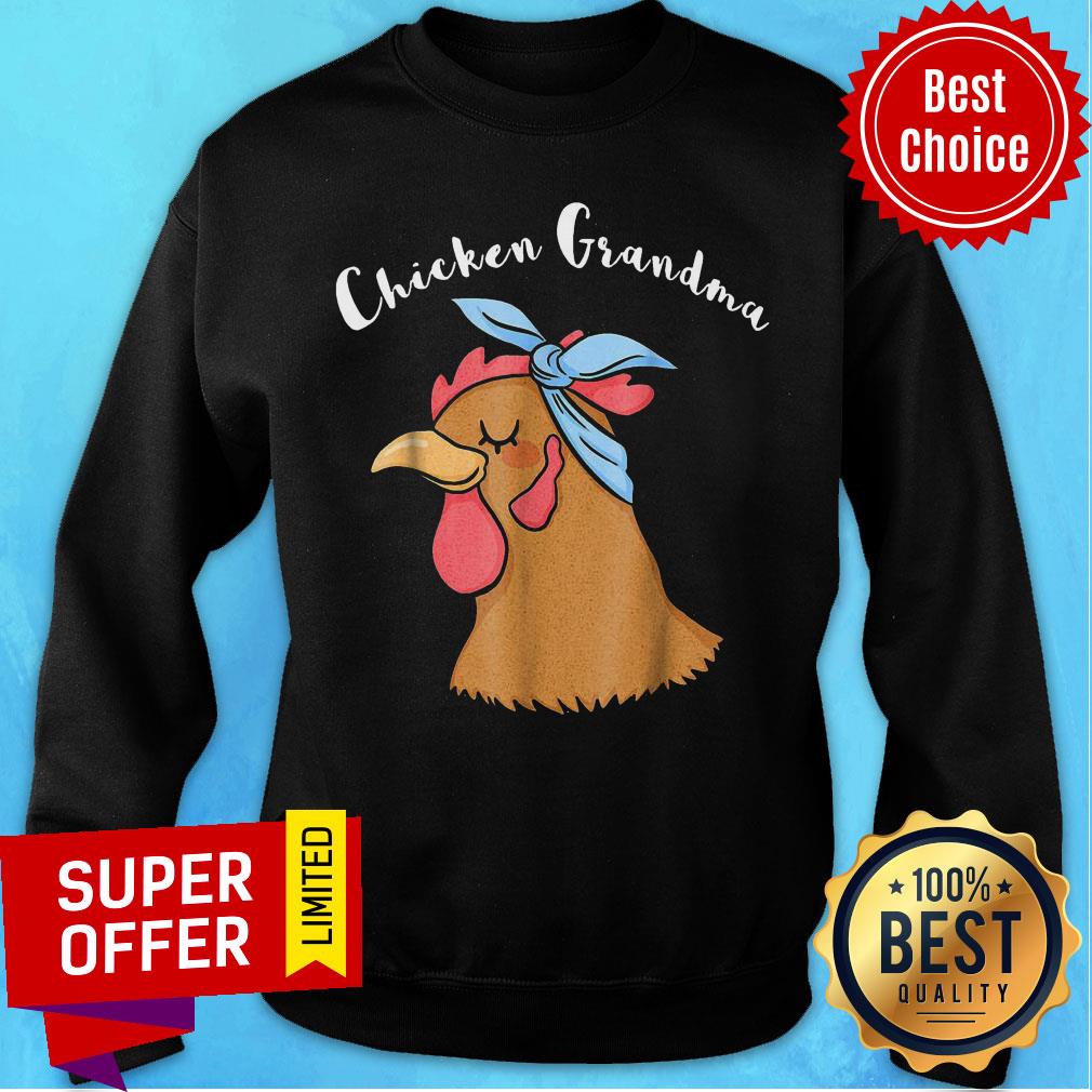 Official Chicken Grandma Shirt - Image 5