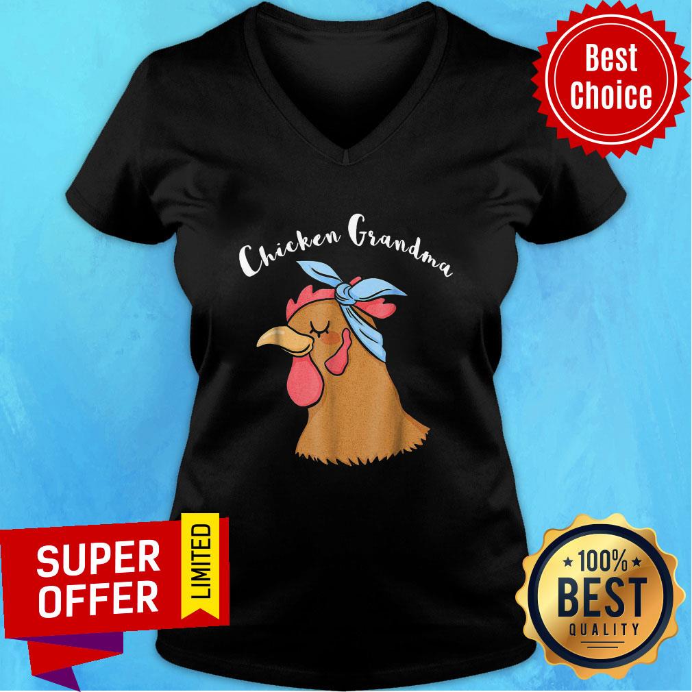 Official Chicken Grandma Shirt - Image 3