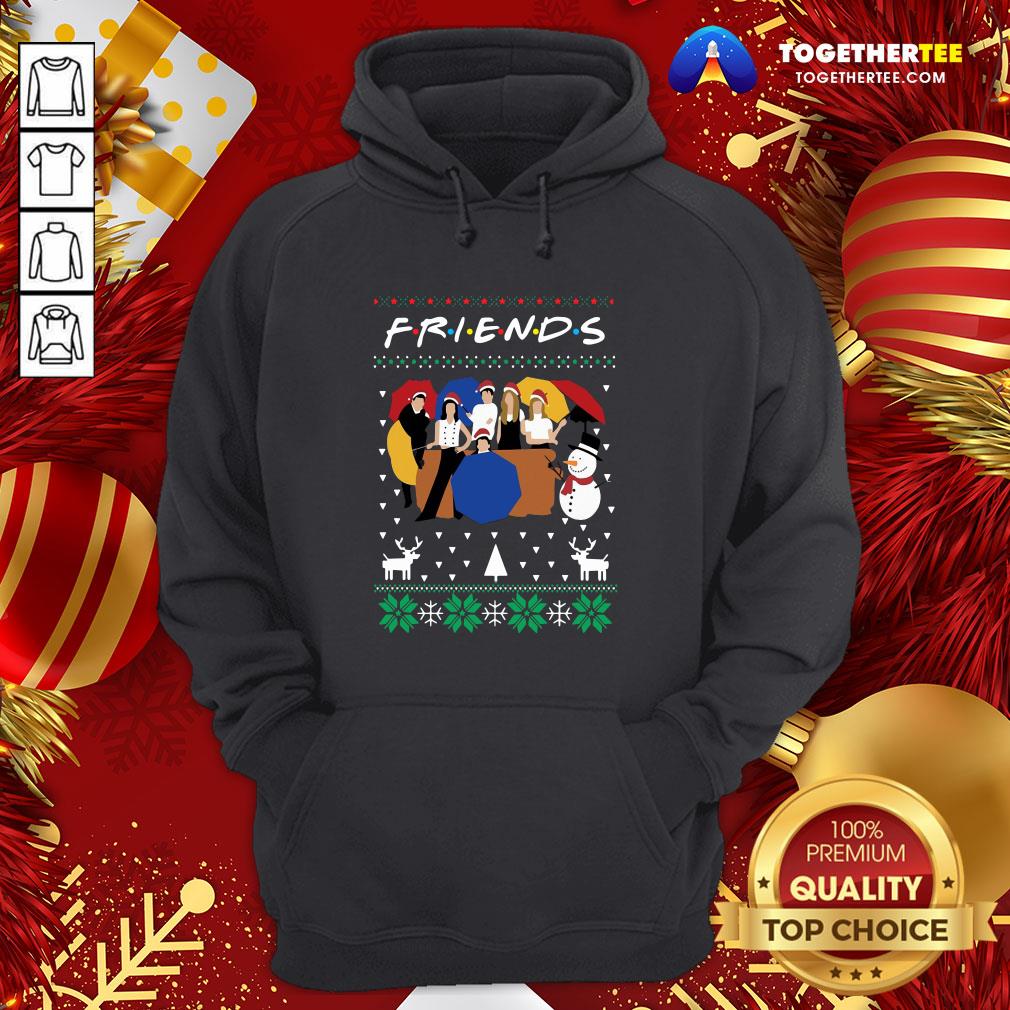 Perfect Friends And Snowman Christmas Ugly Shirt - Image 5