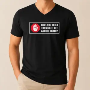 Alternative view of Pretty Turn It Off And On Shirt