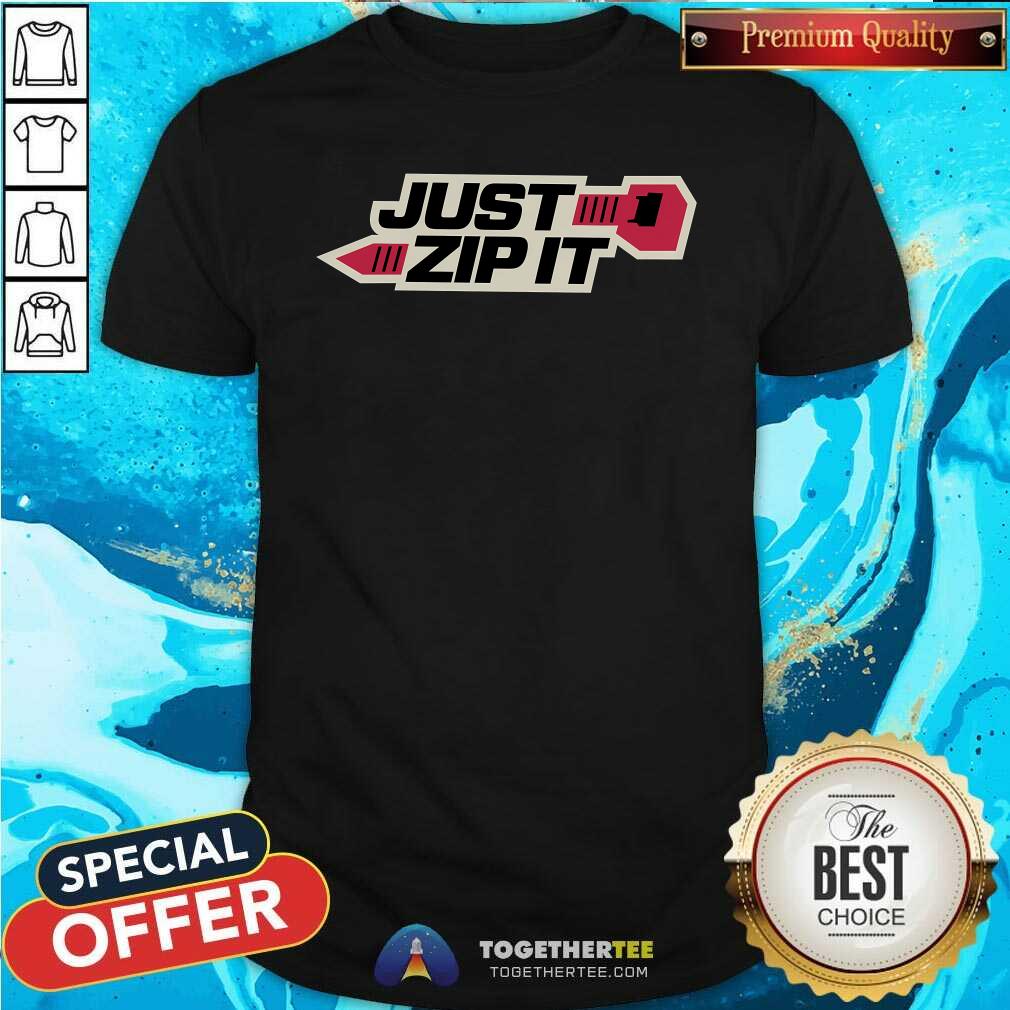 Pretty Tongue Tied II Just Zip It T-Shirt
