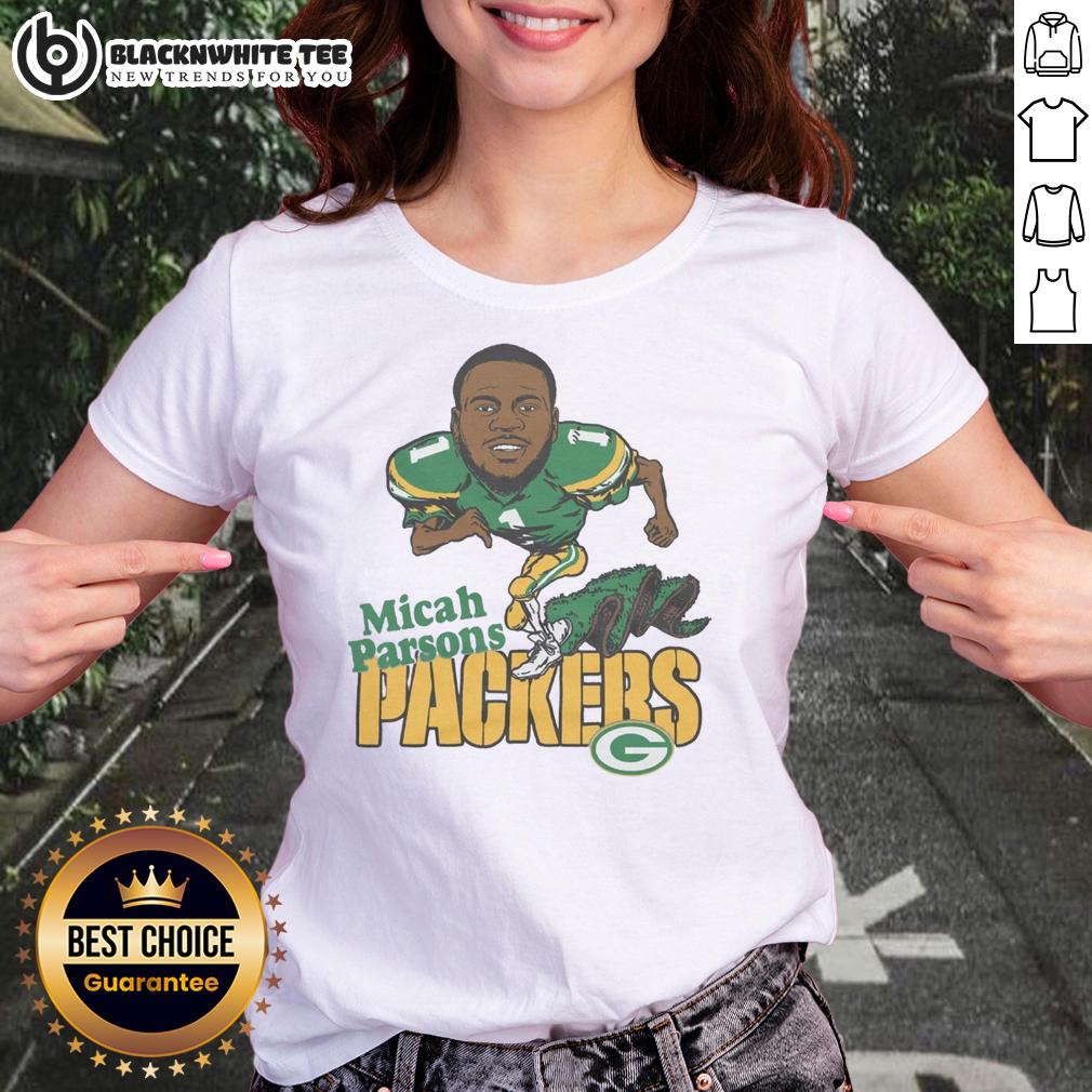 Pretty Green Bay Packers Micah Parsons T-Shirt - Image 3