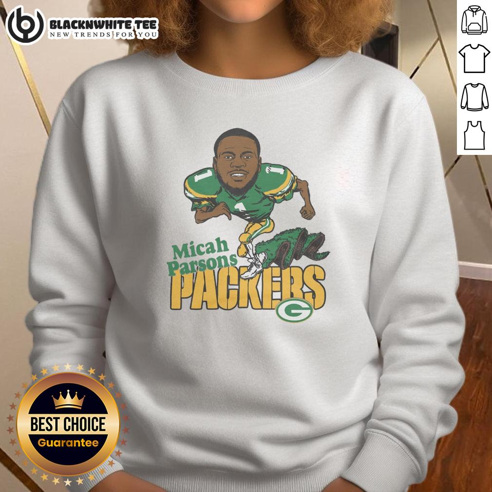 Pretty Green Bay Packers Micah Parsons T-Shirt - Image 5