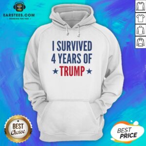 Alternative view of Awesome I Survived 4 Years Of Trump Shirt