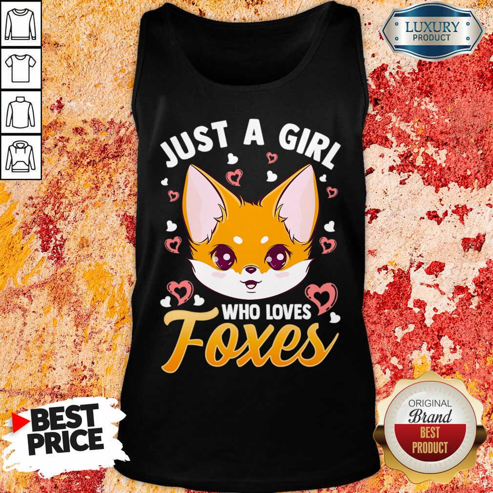 Just A Girl Who Loves Foxes Shirt - Image 5