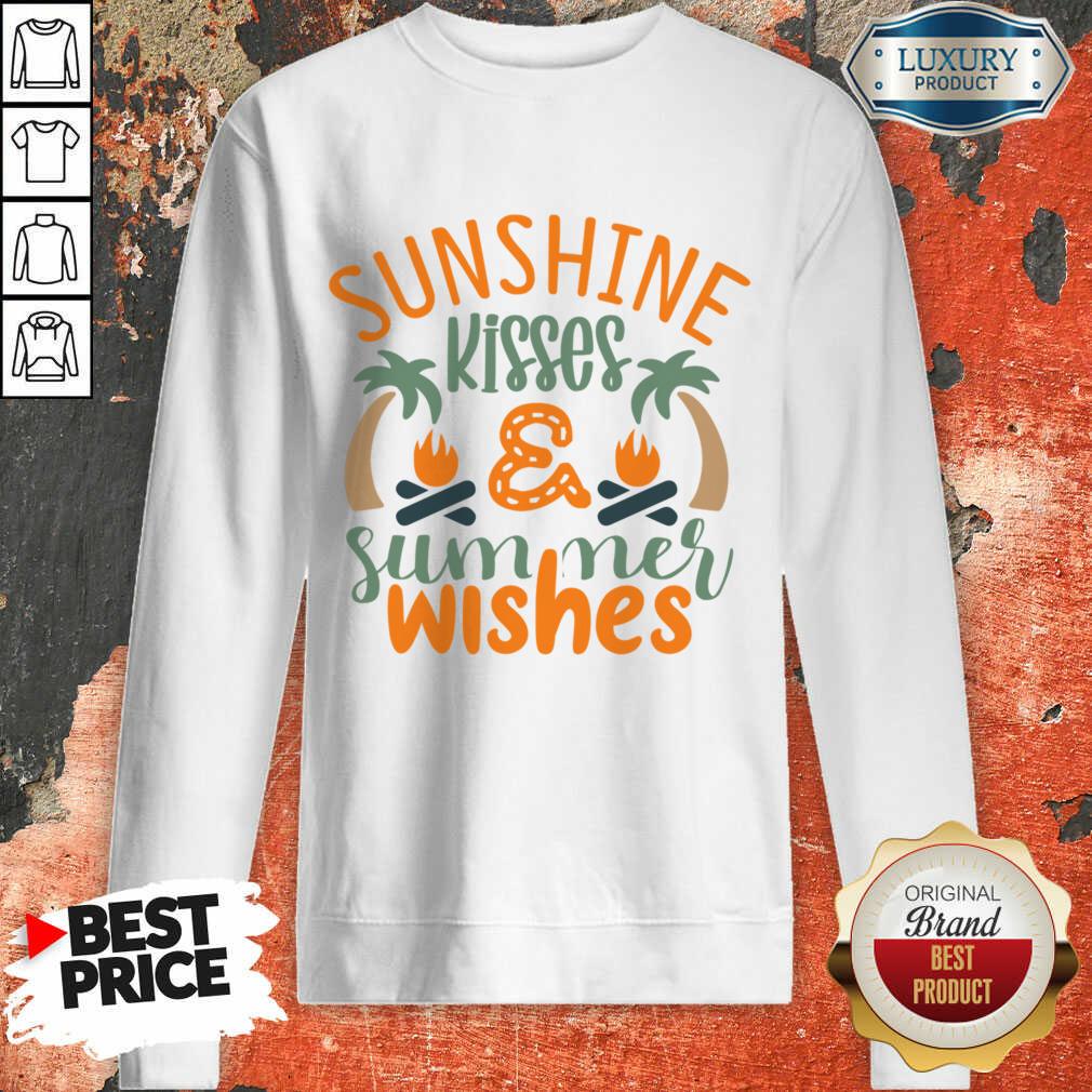 Sunshine Kisses And Summer Wishes Shirt - Image 3