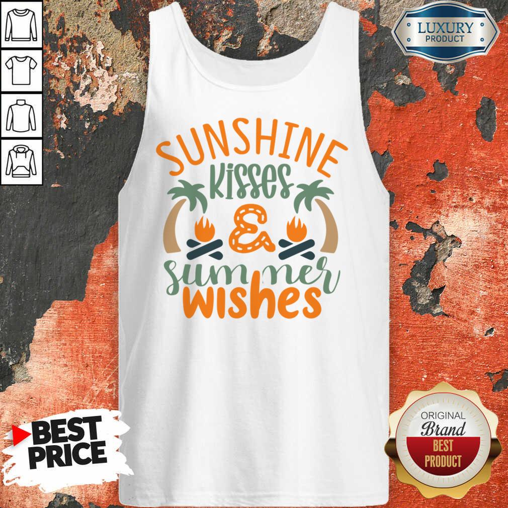 Sunshine Kisses And Summer Wishes Shirt - Image 2