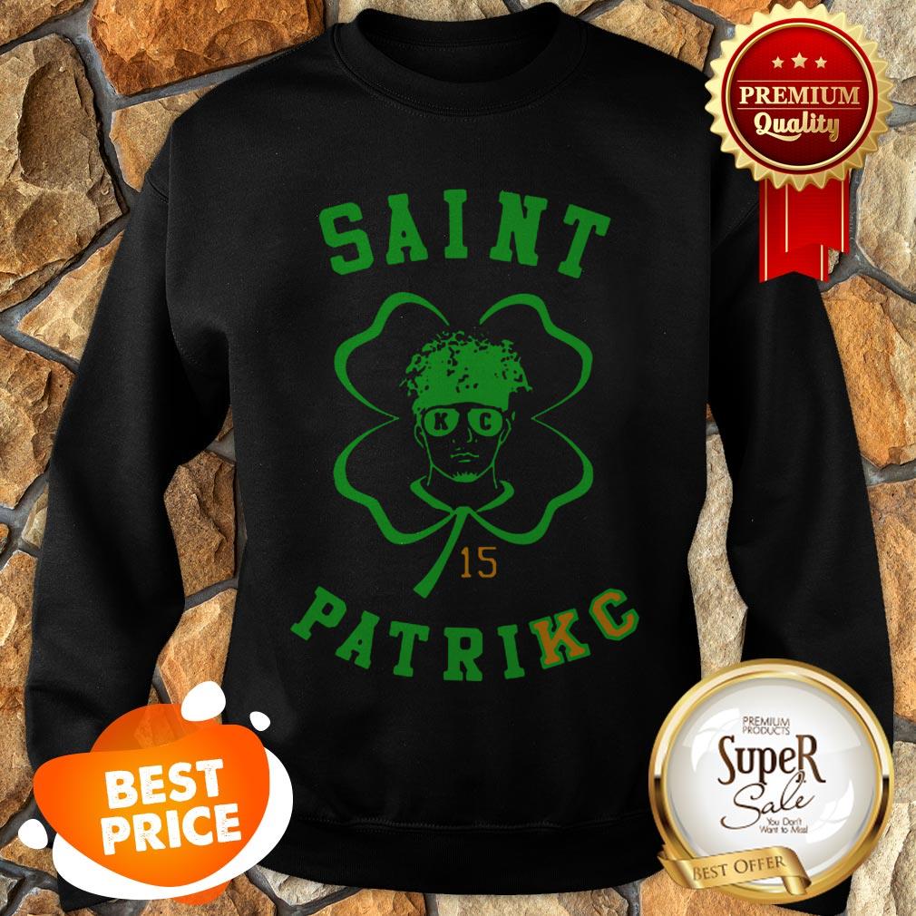 Nice Saint Patrick Kansas City Chiefs Patrick Mahomes St. Patrick’s day shirt - Image 4