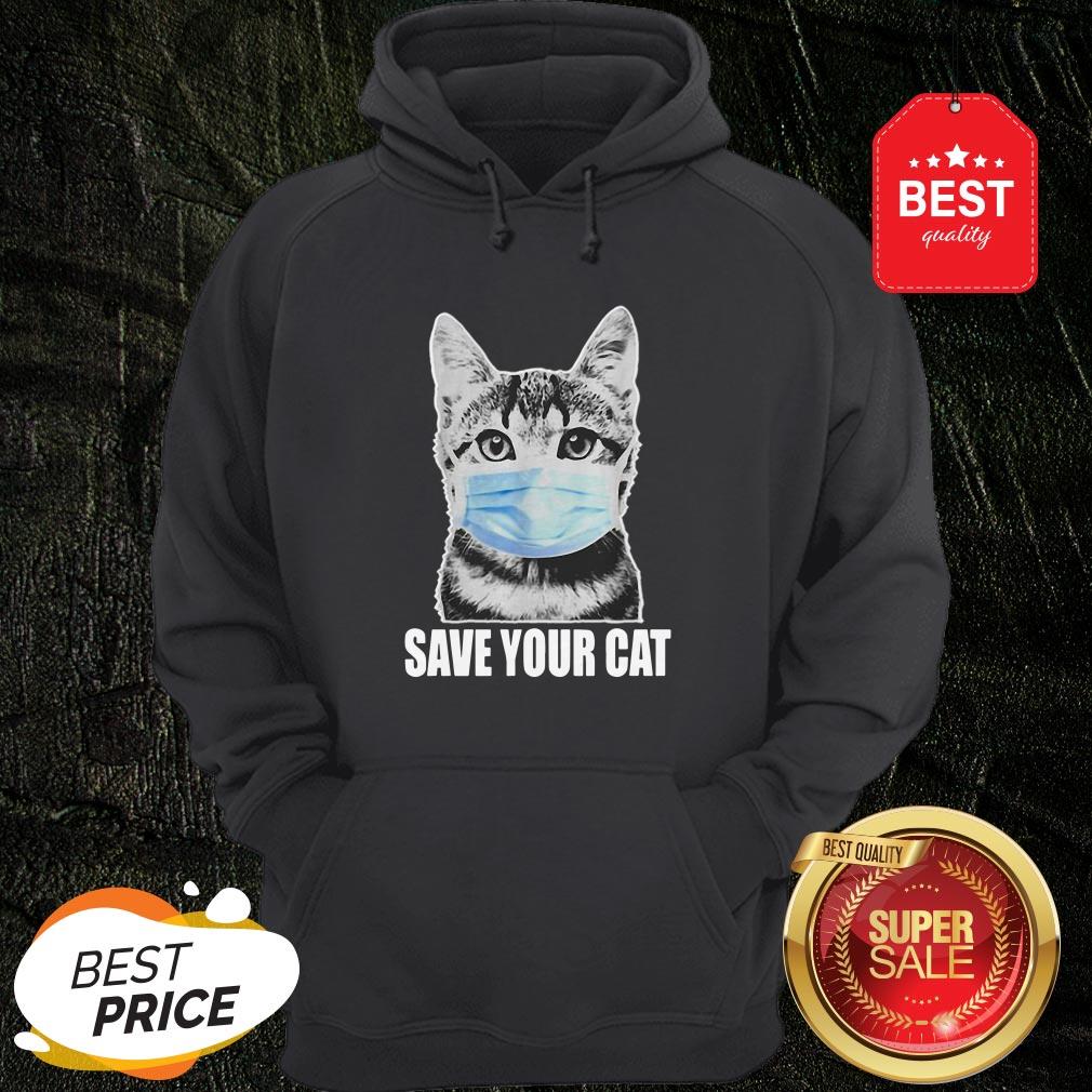 Nice Save Your Cat Coronavirus Shirt - Image 5