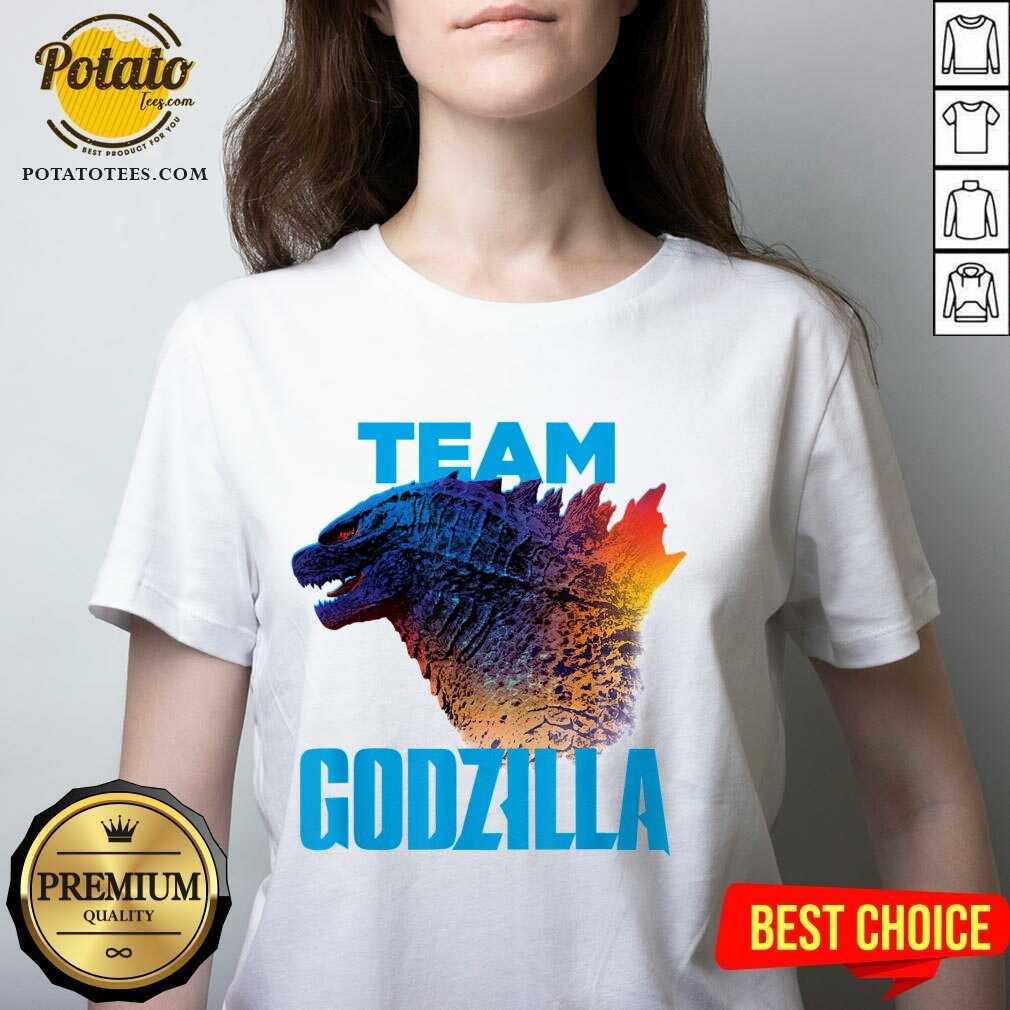 Awesome Godzilla Team Godzilla Vs Kong 2021 Shirt - Image 2
