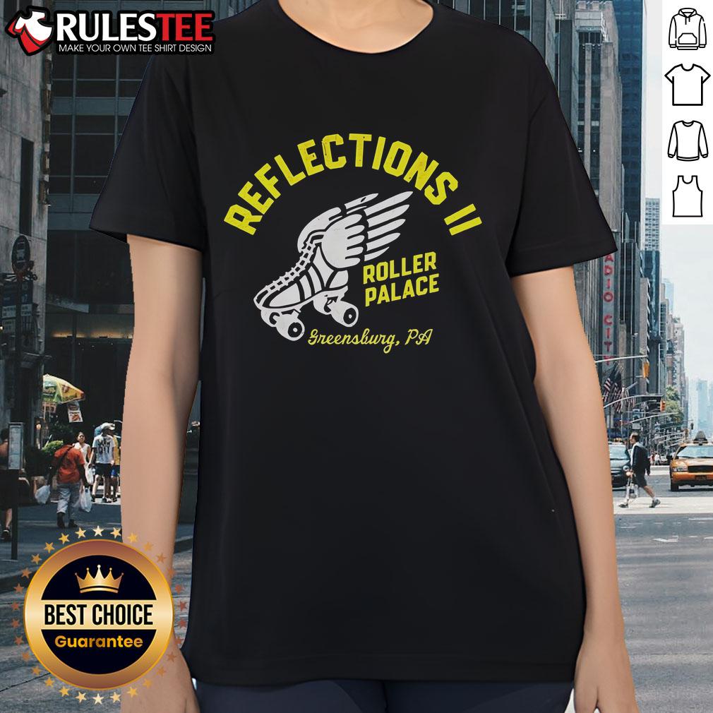 Official Reflections II Roller Palace Greensburg PA T-Shirt - Image 3