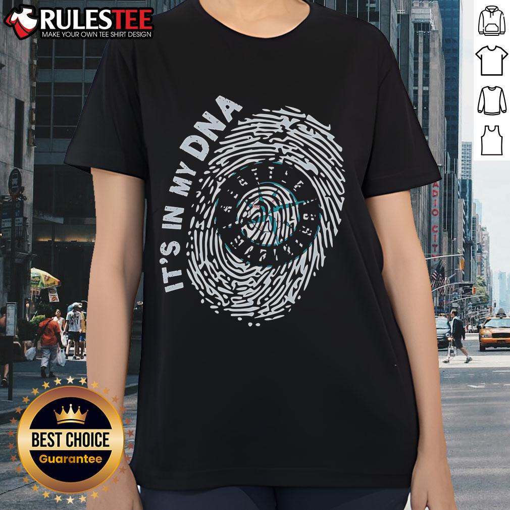 Official Seattle Mariners It's In My DNA T-Shirt - Image 3
