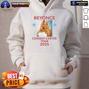 Alternative view of Official Schatar Sapphira Beyonce Cowboy Carter Tour 2025 T-Shirt
