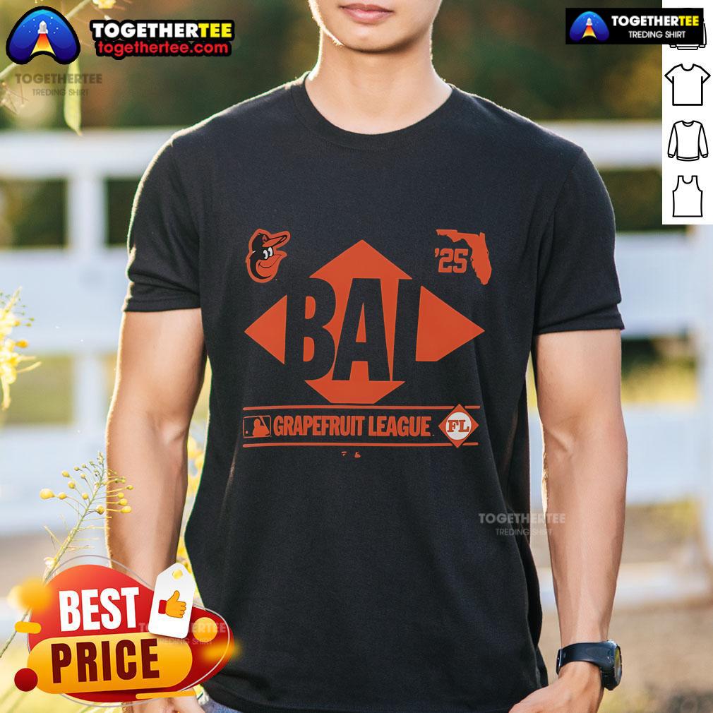 Top Baltimore Orioles 2025 Spring Training Grapefruit League T-Shirt