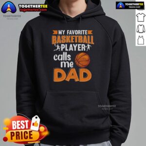 Alternative view of Top Basketball Player Fathers Day Basketball Dad T-Shirt
