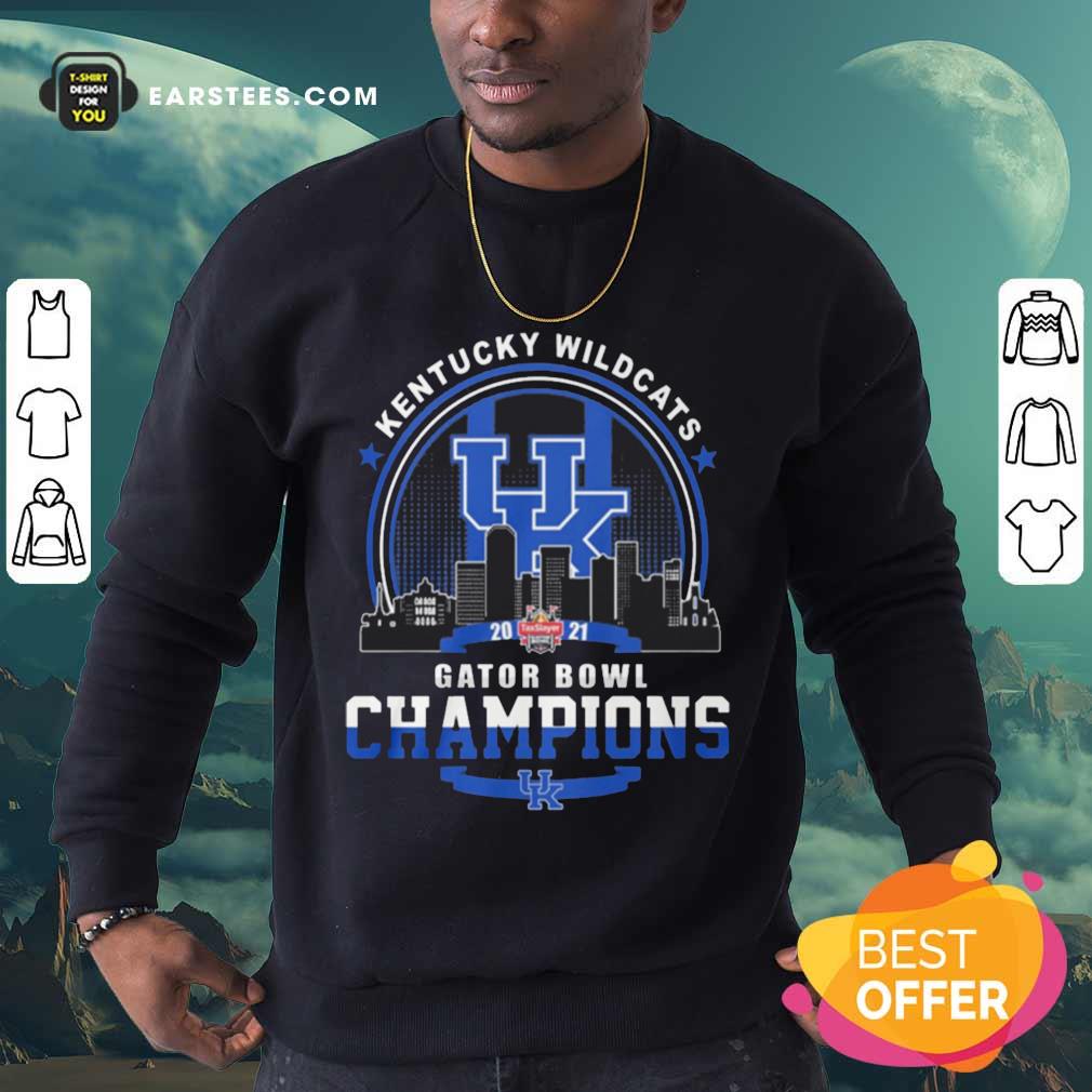 Good Kentucky Wildcats Gator Bowl Champion Shirt - Image 5