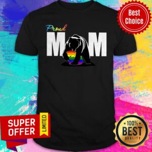 Top Proud Mama Bear LGBT Shirt