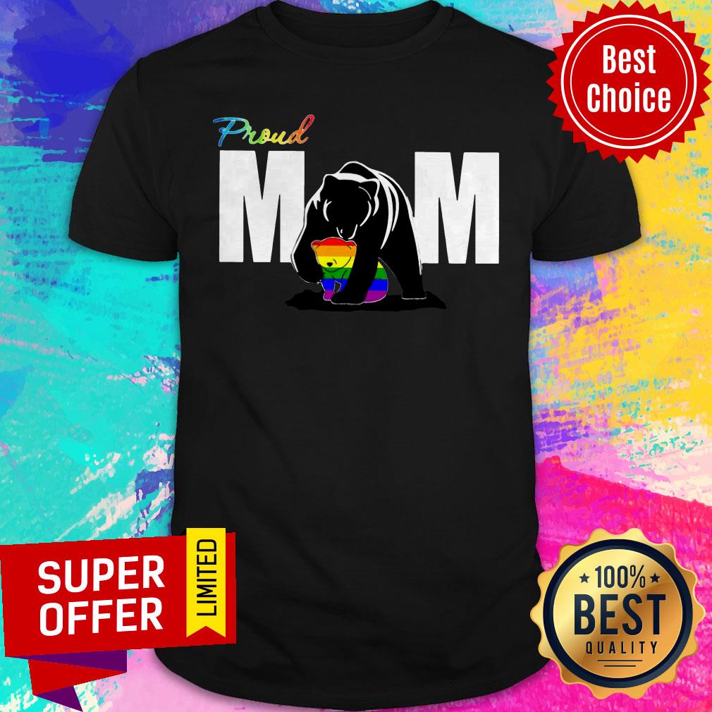 Top Proud Mama Bear LGBT Shirt