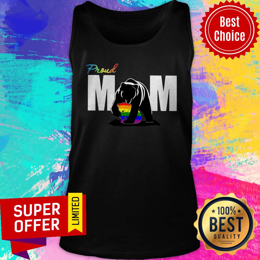 Top Proud Mama Bear LGBT Shirt - Image 5